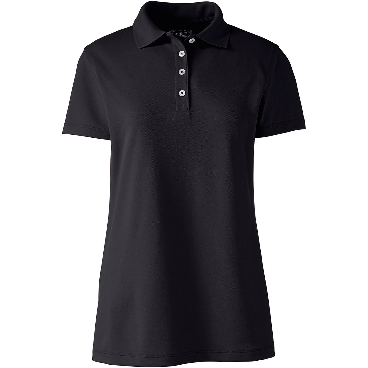 Women's Tall Short Sleeve Polyester Polo Shirt