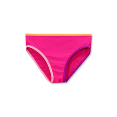 Girls Slim Chlorine Resistant Contrast Bikini Bottoms