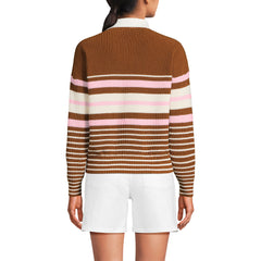 Women's Drifter Rugby with Woven Collar Sweater