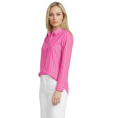 No Iron Button Front Shirt