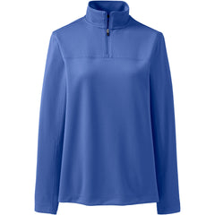 School Uniform Women's Textured Quarter Zip Pullover