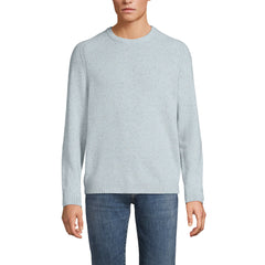Men's Long Sleeve Lambswool Crewneck Sweater