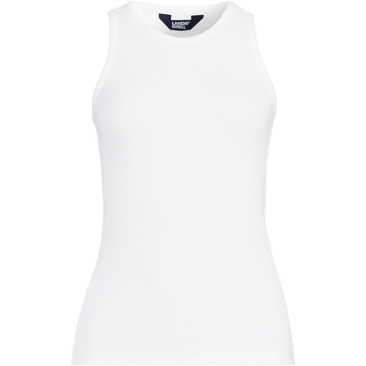 Women's Plus Size Drapey Rib Skimming Tank Top