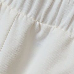 Girls French Terry Pull On Shorts