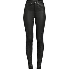 Women's High Rise Coated Denim Skinny Jeans