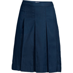 Women's Above the Knee Box Pleat Skirt