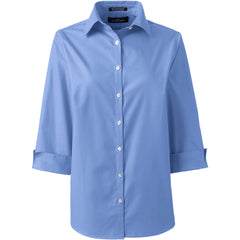 School Uniform Women's Tall 3/4 Sleeve Broadcloth Shirt
