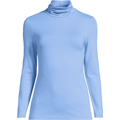 Lightweight Jersey Long Sleeve Turtleneck