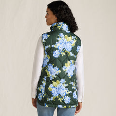 Women's Print FeatherFree Quilted Insulated Vest