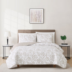 Cannon Sylvana Jacobean Quilt and Sham Set