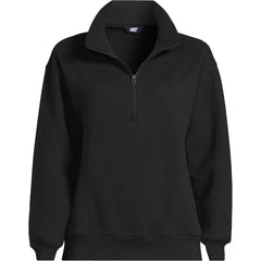 Women's Plus Size Serious Sweats Relaxed Quarter Zip Pullover Sweatshirt
