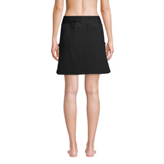 Women's Petite Quick Dry Board Skort Swim Skirt