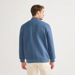 Men's Bonded Twill Varsity Jacket