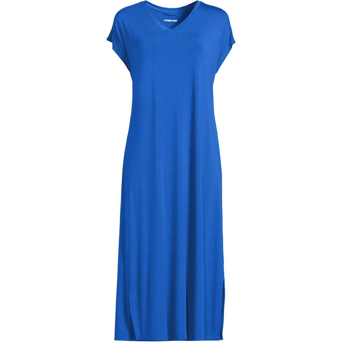 Women's Cooling Cap Sleeve Midi Nightgown