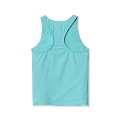 Girls Plus Chlorine Resistant Racer Back Tankini Swim Top