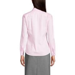 Women's Long Sleeve No Iron Pinpoint Shirt