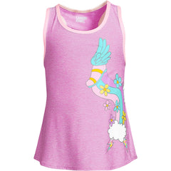 Girls Gathered Back Active Performance Tank