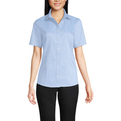 School Uniform Women's Short Sleeve Oxford Shirt