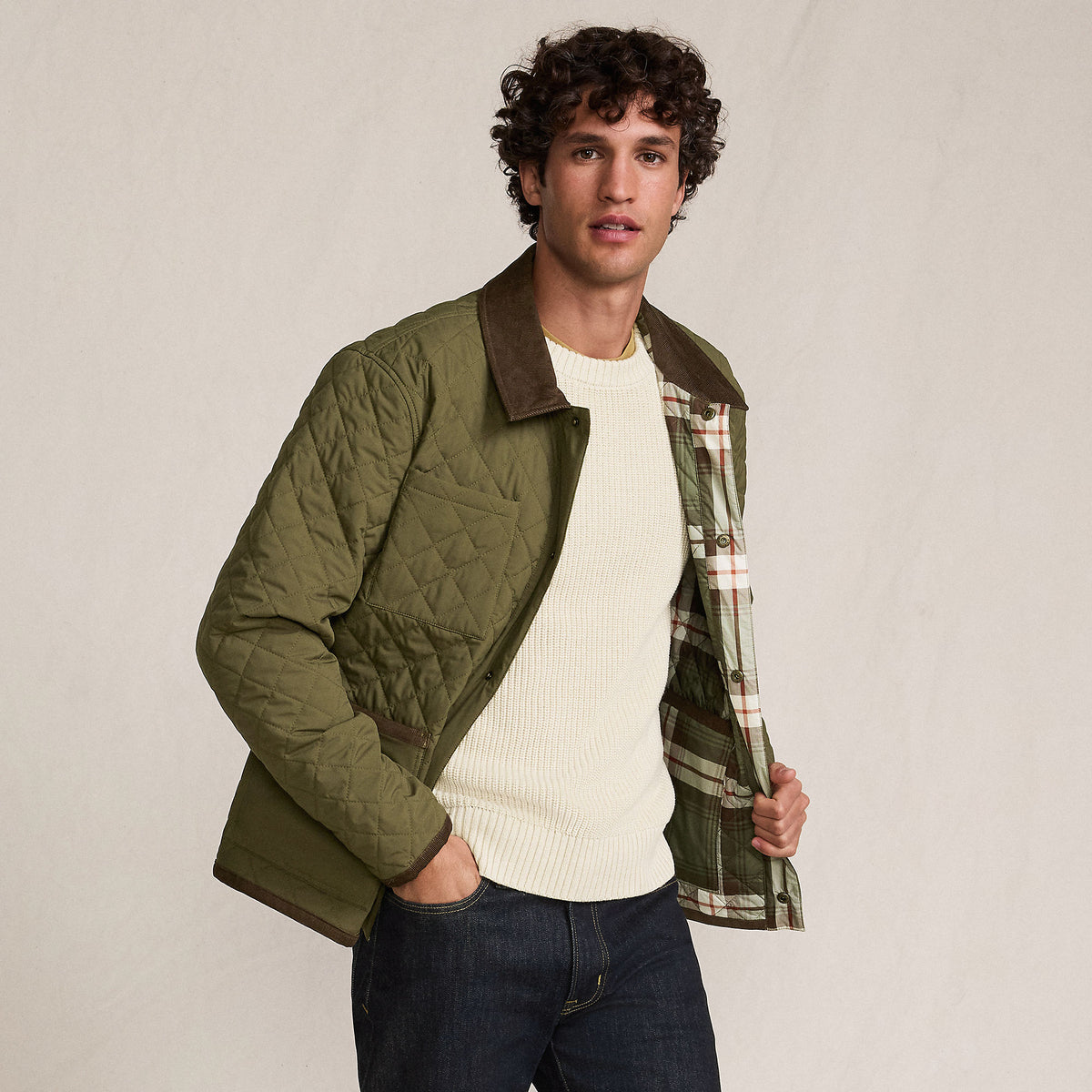 Men's Tall Reversible Insulated Barn Jacket