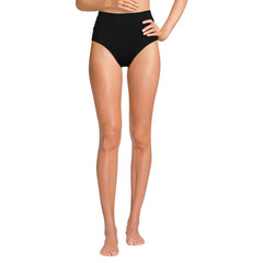 Women's Petite Pinchless High Waisted Bikini Bottoms