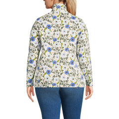 Plus Size Anyweather Fleece Quarter Zip Pullover