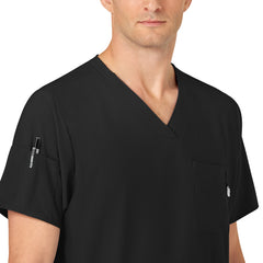 School Uniform Men's Wink W123 V-Neck Scrub Top