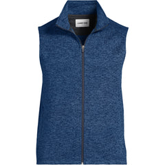 Unisex Sweater Fleece Zip Front Vest