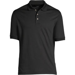 School Uniform Men's Banded Cuff Short Sleeve Supima Cotton Polo Shirt