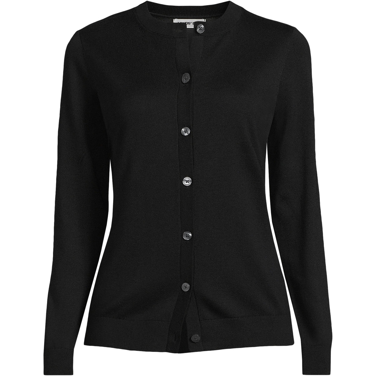 Women's Cotton Modal Crew Neck Cardigan Sweater