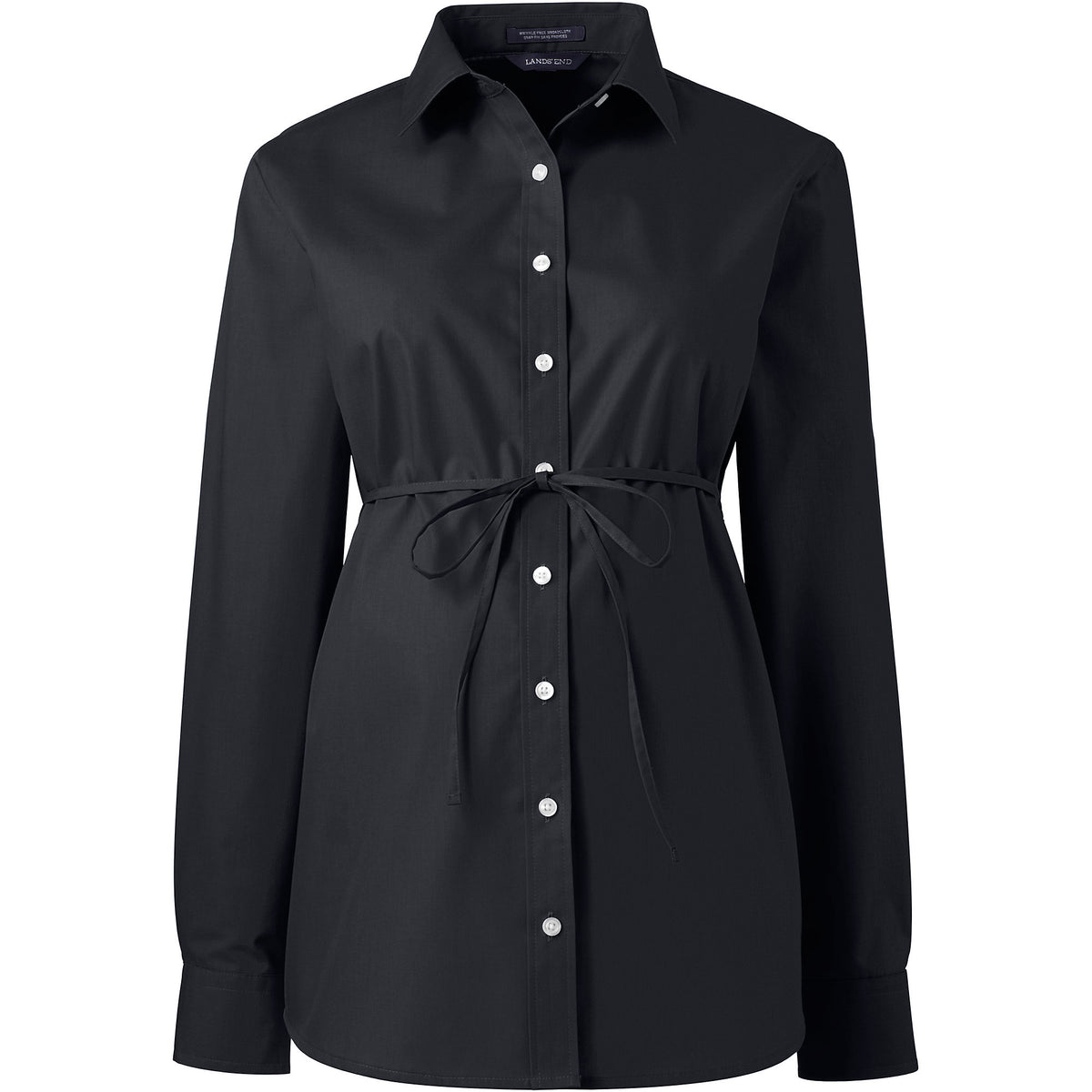 School Uniform Women's Long Sleeve Maternity Adjustable Stretch Shirt