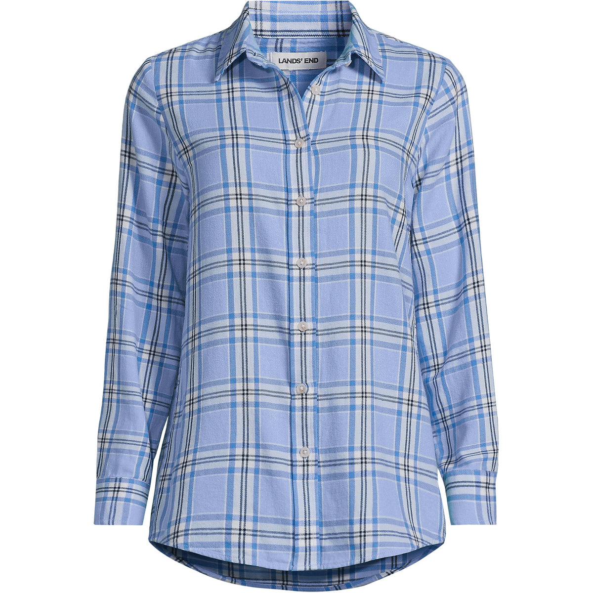Flannel Boyfriend Long Sleeve Shirt