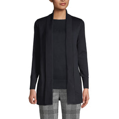 School Uniform Women's Cotton Modal Shawl Collar Cardigan Sweater
