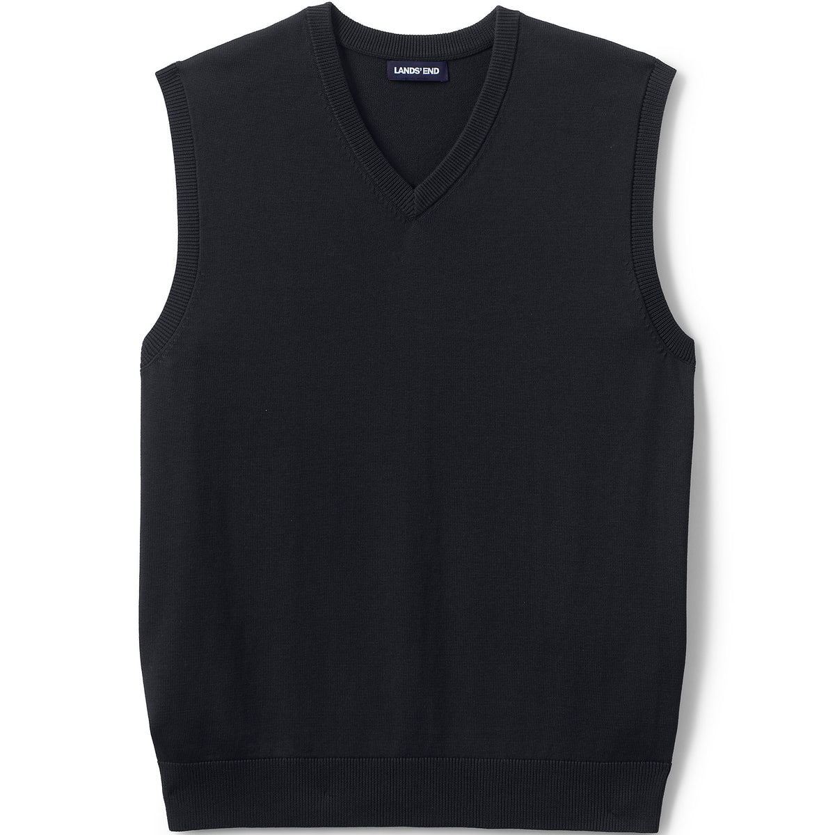 School Uniform Men's Cotton Modal Fine Gauge Sweater Vest