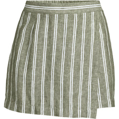 Women's Linen Above the Knee Skort