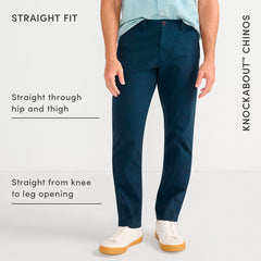 Men's Big and Tall Knockabout Straight Fit Chino Pant