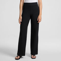 Women's Petite Starfish High Rise Pull On Wide Leg Pocket Pants