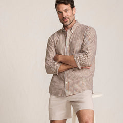Men's Long Sleeve Poplin Shirt