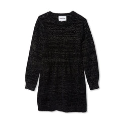 Girls Chenille Cinched Waist Sweater Dress