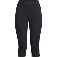 Women's Plus Size Starfish High Rise Pintuck Capri Pants