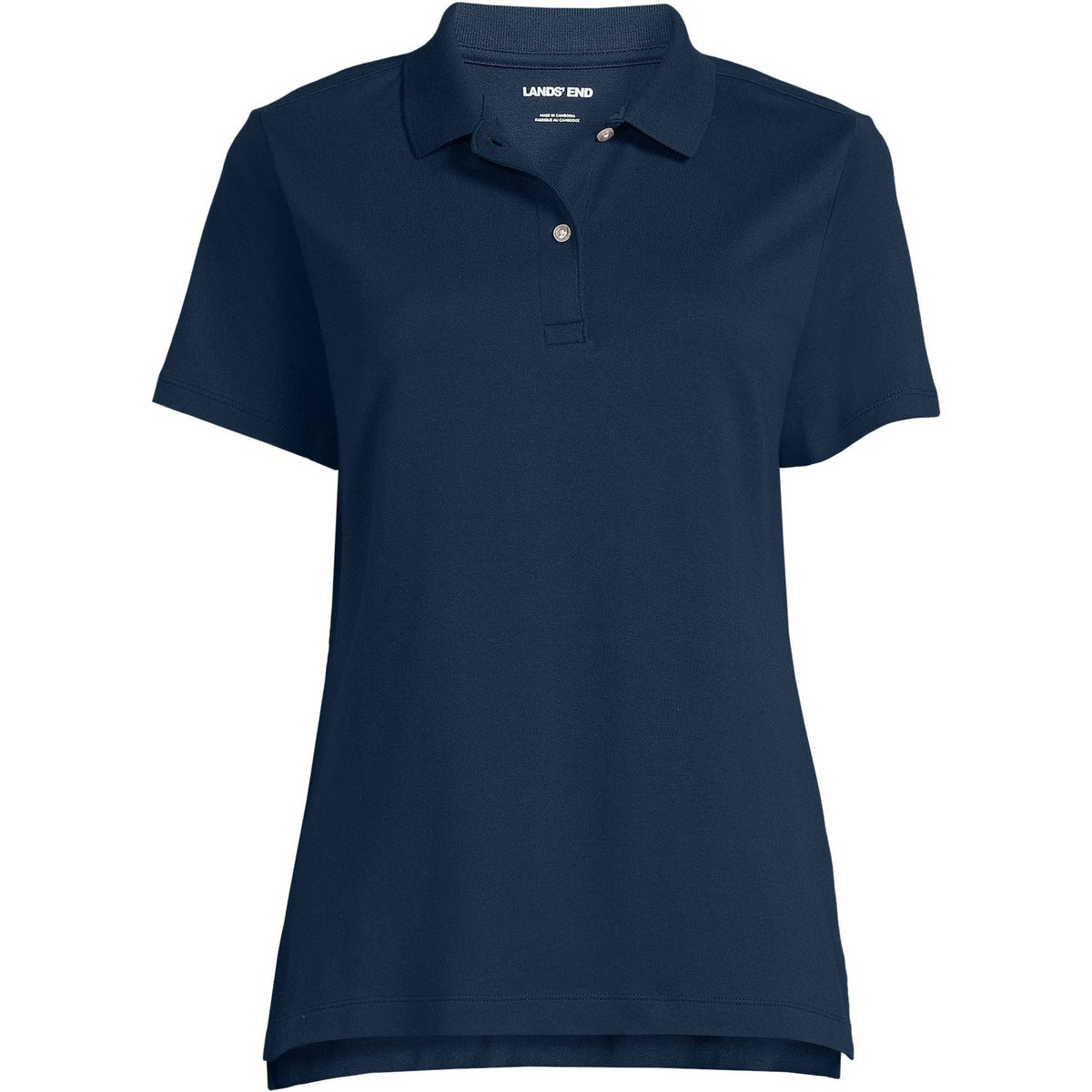 Women's Short Sleeve Feminine Fit Interlock Polo Shirt