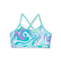 Girls Chlorine Resistant Criss Cross Bikini Top