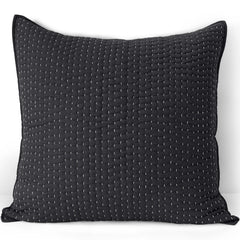 Seed Stitch Quilted Pillow Sham