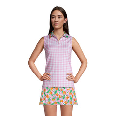 Draper James x Lands' End Women's Sleeveless Supima Polo Shirt