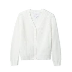 Girls Button Front Knit Cardigan