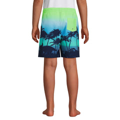 Boys Slim Active Stretch Swim Trunks