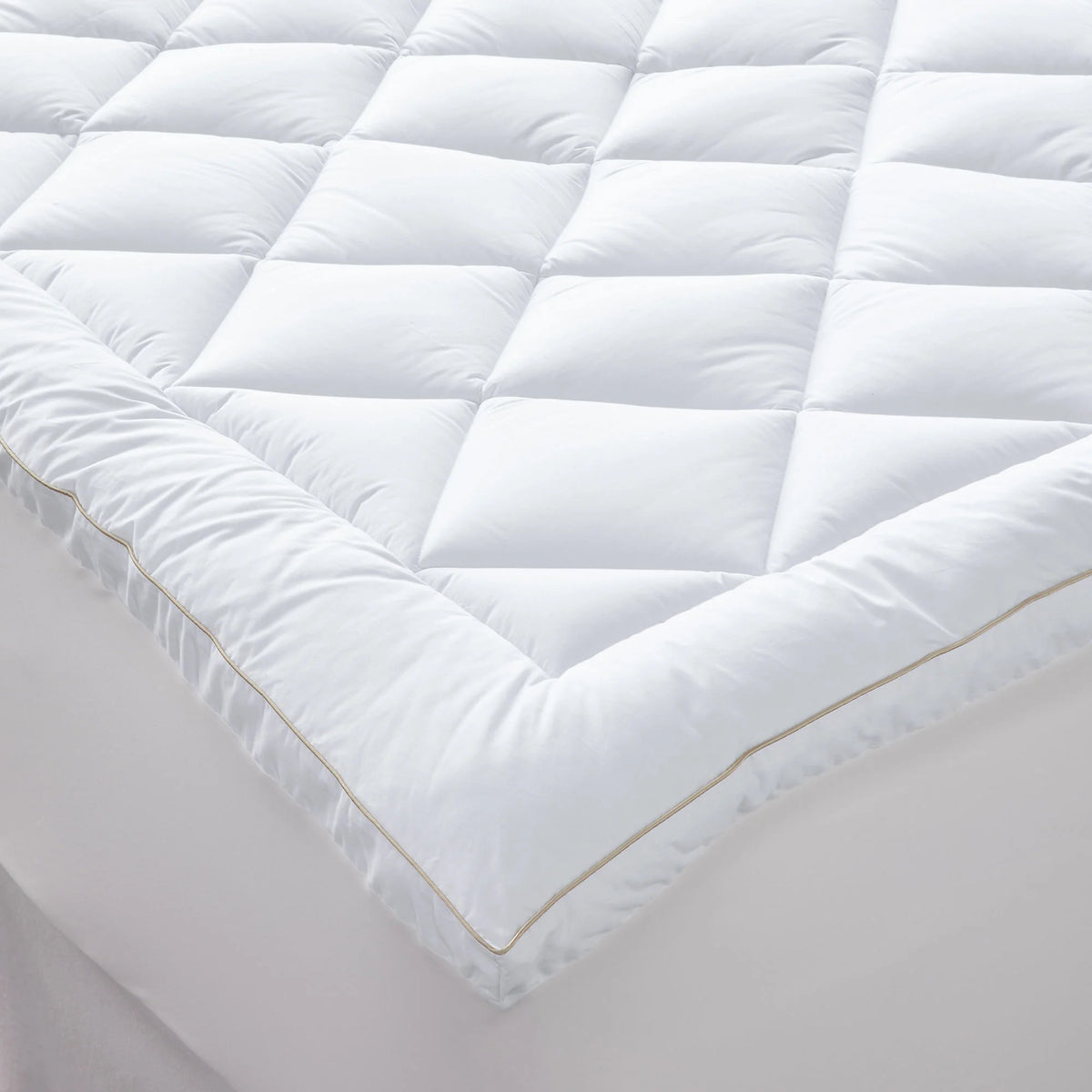 400 Thread Count Plush Quilted Cotton Mattress Pad