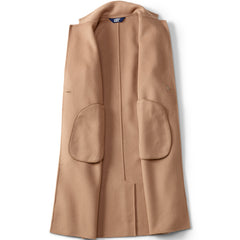 Women's Plus Size Wool Blend Top Coat