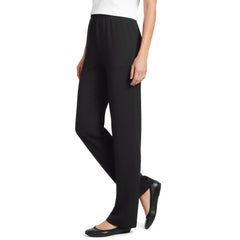 Petite Sport Knit High Rise Pants