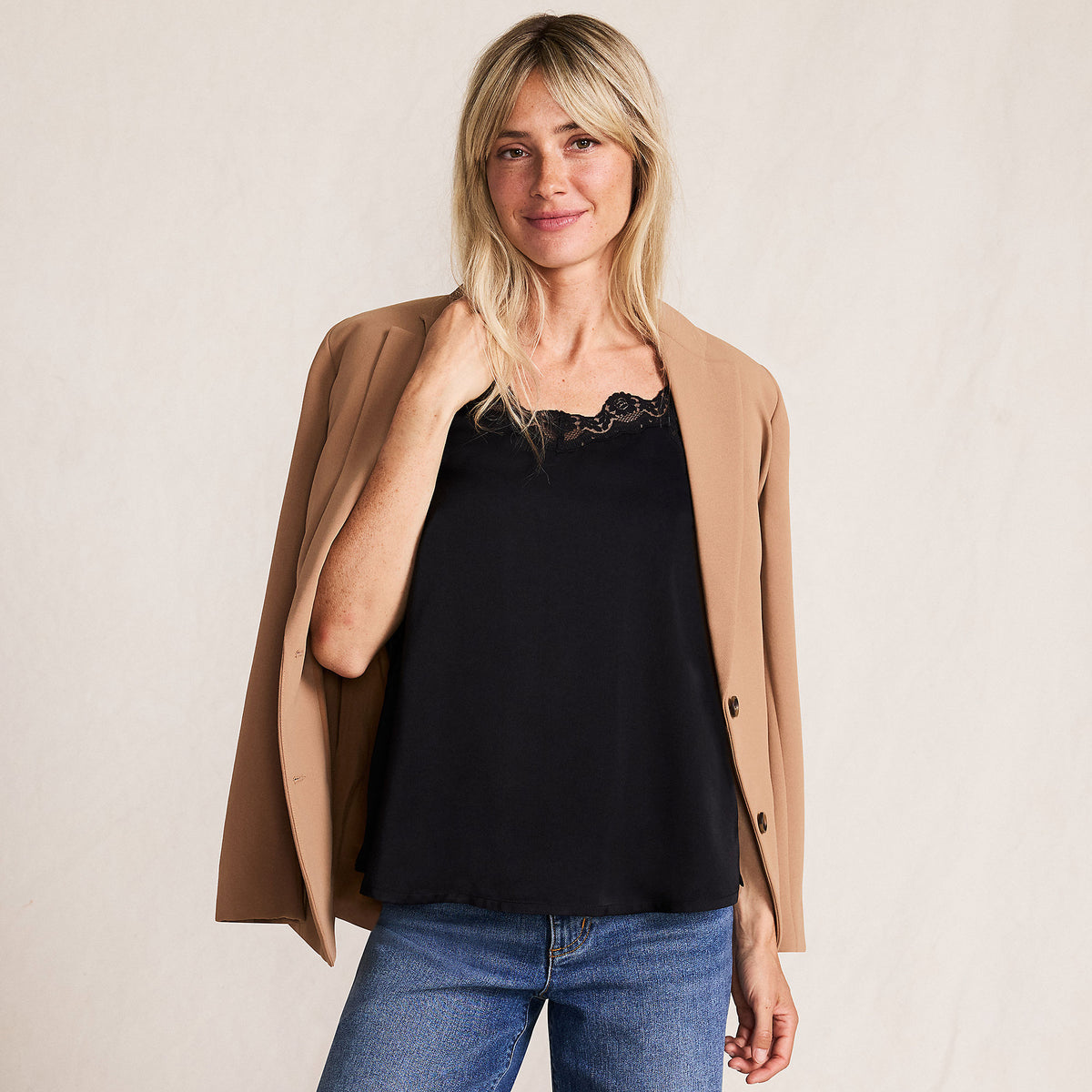 Women's Lace Slip Top