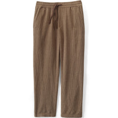 Men's Linen Blend Pull On Deck Pant